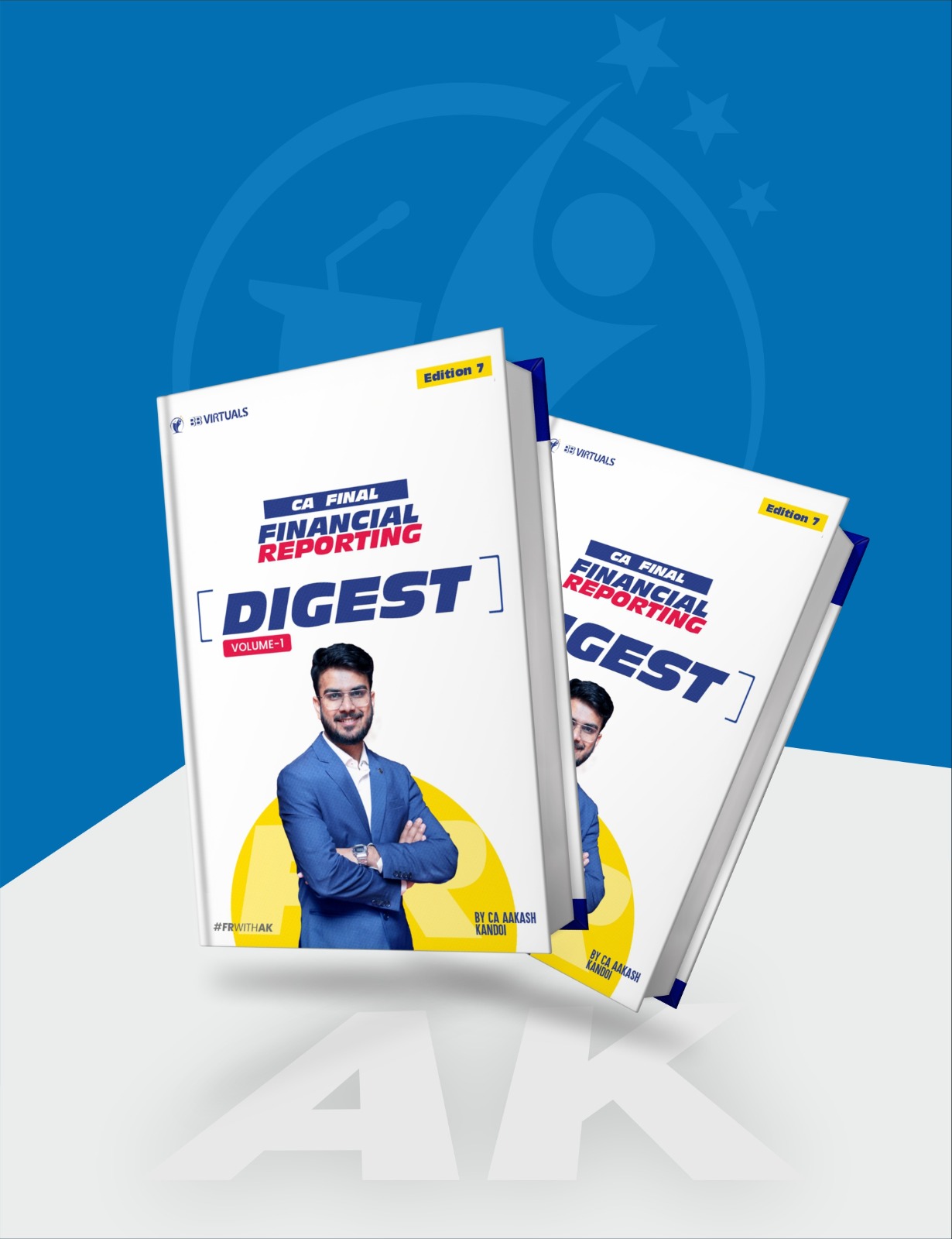 CA Final Financial Reporting Digest Concept Book (Vol 1 and 2) By CA Aakash Kandoi Applicable for May & Nov 2024